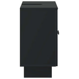 Bathroom Sink Cabinet EDE Black 59.5 x 31.5x 59 cm 895906