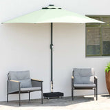 Umbrella Base Black Granite, Stainless Steel Heavy Weight Endurance 313667