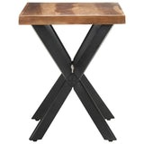 321545 Dining Table 120x60x75 cm Solid Wood with Honey Finish