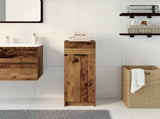 Bathroom Cabinet Old wood 32 x 34 x 90 cm Engineered wood 863417