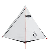 ZNTS Camping Tent Dome 2-Person White Blackout Fabric Waterproof 94322