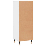 Highboard White 40x36x110 cm Engineered Wood 831500