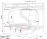 ZNTS Brandon 3' Bunk Bed 200-205-021