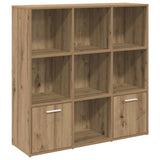 Book Cabinet Artisan Oak 98x29x97.5 cm Engineered Wood 855967