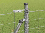Outdoor Euro Fence with Concrete Base 10 x 1.6 m Silver Mesh 3351020