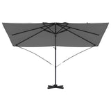 Umbrella Anthracite 351 x 250 x 260 cm Polyester and Aluminium 42003345