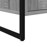 TV Cabinet Grey Sonoma 140 x 36 x 49.5 cm Engineered Wood 886513