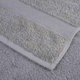 12 Piece Premium Towel Set SOLUND Grey 600 gsm 137577