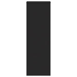 Plant Stands 2 pcs Black 33x33x100 cm Engineered Wood 3307883