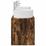Bathroom Cabinet Set 3 pcs Smoked Oak 49.5 x 44.5 x 65 cm 3405672