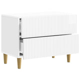 Bedside Cabinet with Drawer High Gloss White 62 x 34.5 x 48 cm 894549