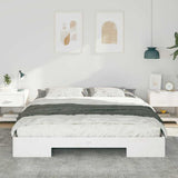 Bed Frame White 180 x 200 cm 873020