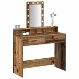 Dressing Table Brown 100 x 41 x 140 cm Engineered Wood 865179