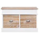 Hall Bench 70x35x45 cm Paulownia Wood 284079