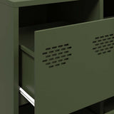 Sideboard Olive Green 135x39x73.5 cm Cold-rolled Steel 3307171