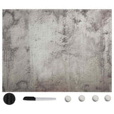 Wall Mounted Magnetic Board Glass 80x60 cm 285390