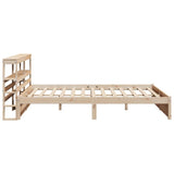 Bed Frame with Headboard without Mattress 180x200 cm Super King 3306001