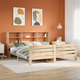 Bed Frame without Mattress 180x200 cm Super King Solid Wood Pine 3309932
