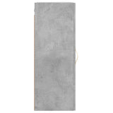 Wall Mounted Cabinet Concrete Grey 34.5x34x90 cm 828840