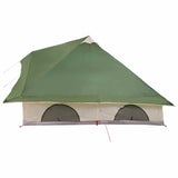Tipi Tent with Roof Green 358 x 296 x 258 cm Taffeta 42000969