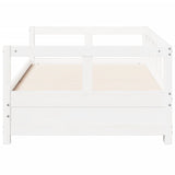 Daybed without Mattress White 90x190 cm Solid Wood Pine 854956