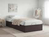 Electric Adjustable Bed Frame Brown 200 x 80 x 33.5 cm Steel 42037274