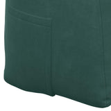 Back Pillow Dark Green 180 x 24 x 50 cm Velvet 42014576