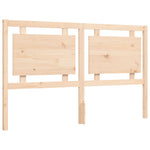 ZNTS Bed Frame without Mattress King Size Solid Wood Pine 3192171