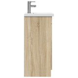 Bathroom Vanity with Sink Sonoma Oak 42 x 40 x 84.5 cm 890086