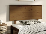 Bed Headboard Honey Brown 104x6x82.5 cm Solid Wood Pine 819158