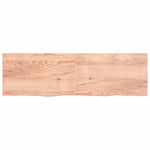 Table Top Light Brown 200x60x cm Treated Solid Wood Oak 3156399