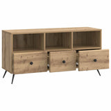 TV Cabinet Artisan Oak 102 x 34.5 x 50 cm Engineered Wood 895604
