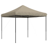Party Tent Folding Taupe 292 x 292 x 315 cm Oxford Fabric 42023546