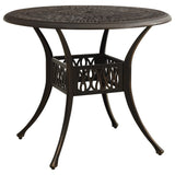 Bistro Set Bronze Cast aluminium Medium Durable Bistro Set 3070610