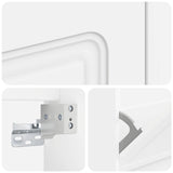 Wall-Mounted Shoe Cabinet UTRECHT 71 x 17 x 43 cm White 897725