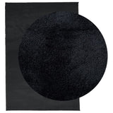 Rug OVIEDO Short Pile Black 140x200 cm 375557