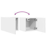 Wall Mounted TV Cabinets 4 pcs White 30.5x30x30 cm 804483