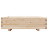 Garden Planter 90x90x26.5 cm Solid Wood Pine 847313