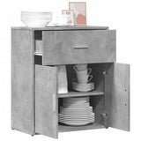 Sideboard Concrete Grey 60x31x70 cm Engineered Wood 840467