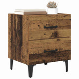 Bed Cabinet 2 pcs Old Wood 40 x 35 x 47.5 cm Engineered Wood 880566