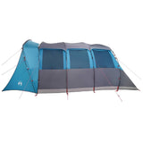 Family Tent with Roof Blue and Grey 576 x 325 x 213 cm 4100683