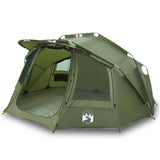 Fishing Tent 5-Person Olive Green Waterproof 4009389