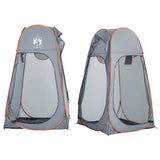 Privacy Tent Grey and Orange Pop-up Waterproof 4004139