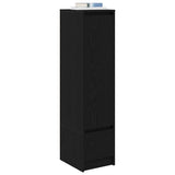 Highboard Black Oak 29.5x34x119.5 cm Engineered Wood 861653