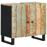 2 Piece Bathroom Furniture Set Solid Wood Reclaimed 3200635