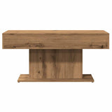 Coffee Table Artisan Oak 96x50x45 cm Engineered Wood 856547