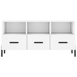 TV Cabinet White 102x36x50 cm Engineered Wood 829044