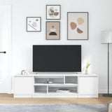 TV Cabinet White 188.5x41x50 cm Engineered Wood 3328417