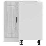 Kitchen Corner Base Cabinet Porto Grey Sonoma Engineered Wood 853993