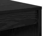 Desk with Drawer with Shelf with Storage 2 pcs Black Oak 3337306